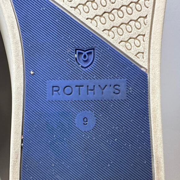 Rothy's Chelsea Recycled Washable Slip On Comfort Ankle Boot Plum Melange wmn 9 - Picture 9 of 9